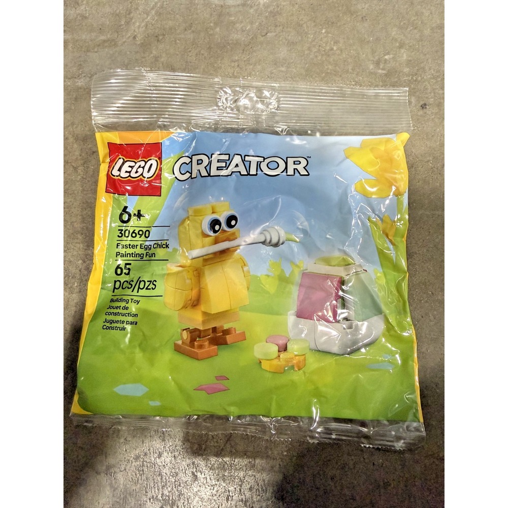 NEW Lego Creator 30690 Easter Egg Chick Painting Fun Building Toy Set 65 Pcs